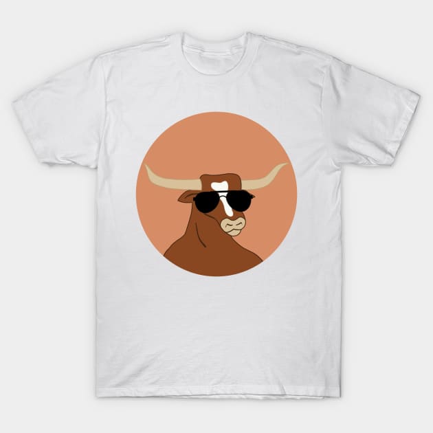 Cool Longhorn T-Shirt by cnaukam